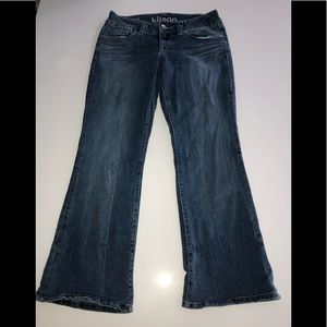 Kitson jeans boot cut 28 stretch denim